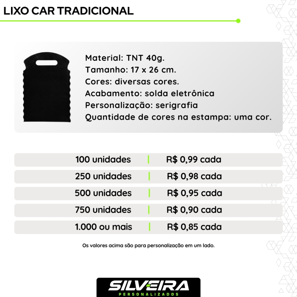 Lixo Car Tradicional