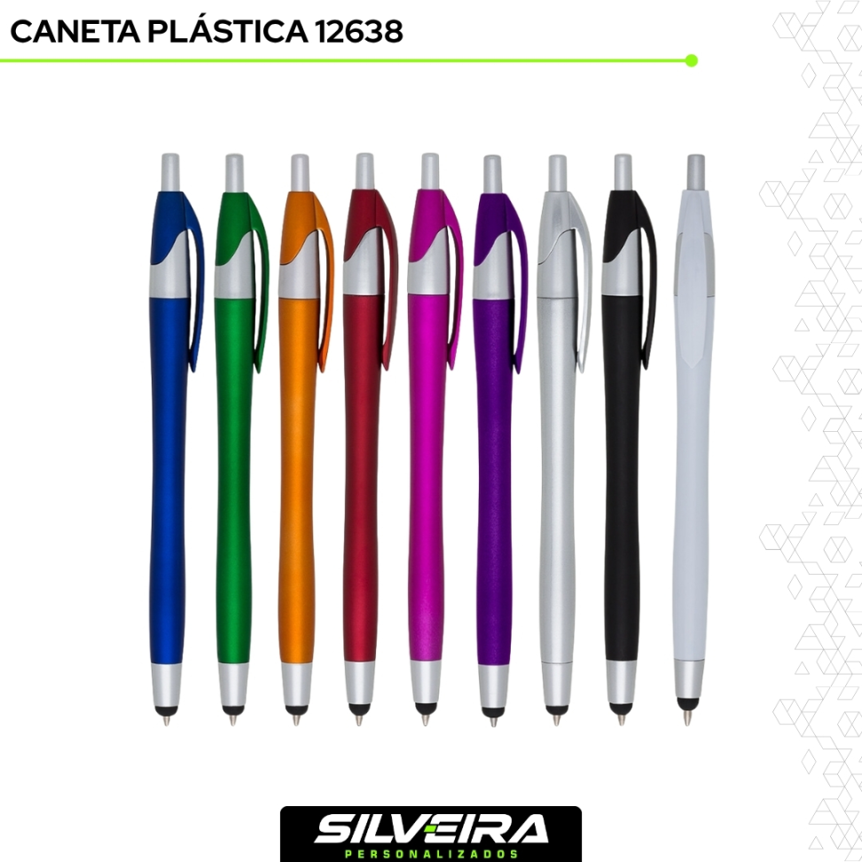 Caneta Plástica Touch 12638