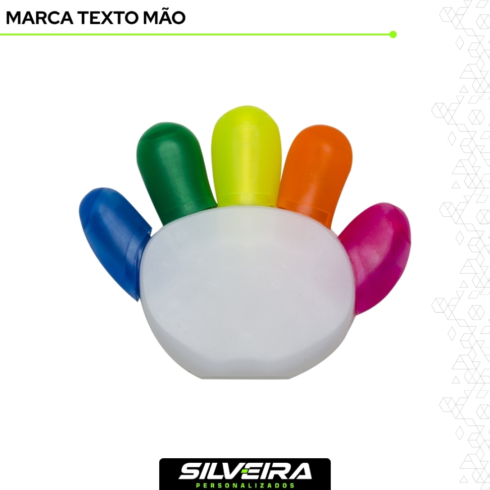 Marca Texto Mão