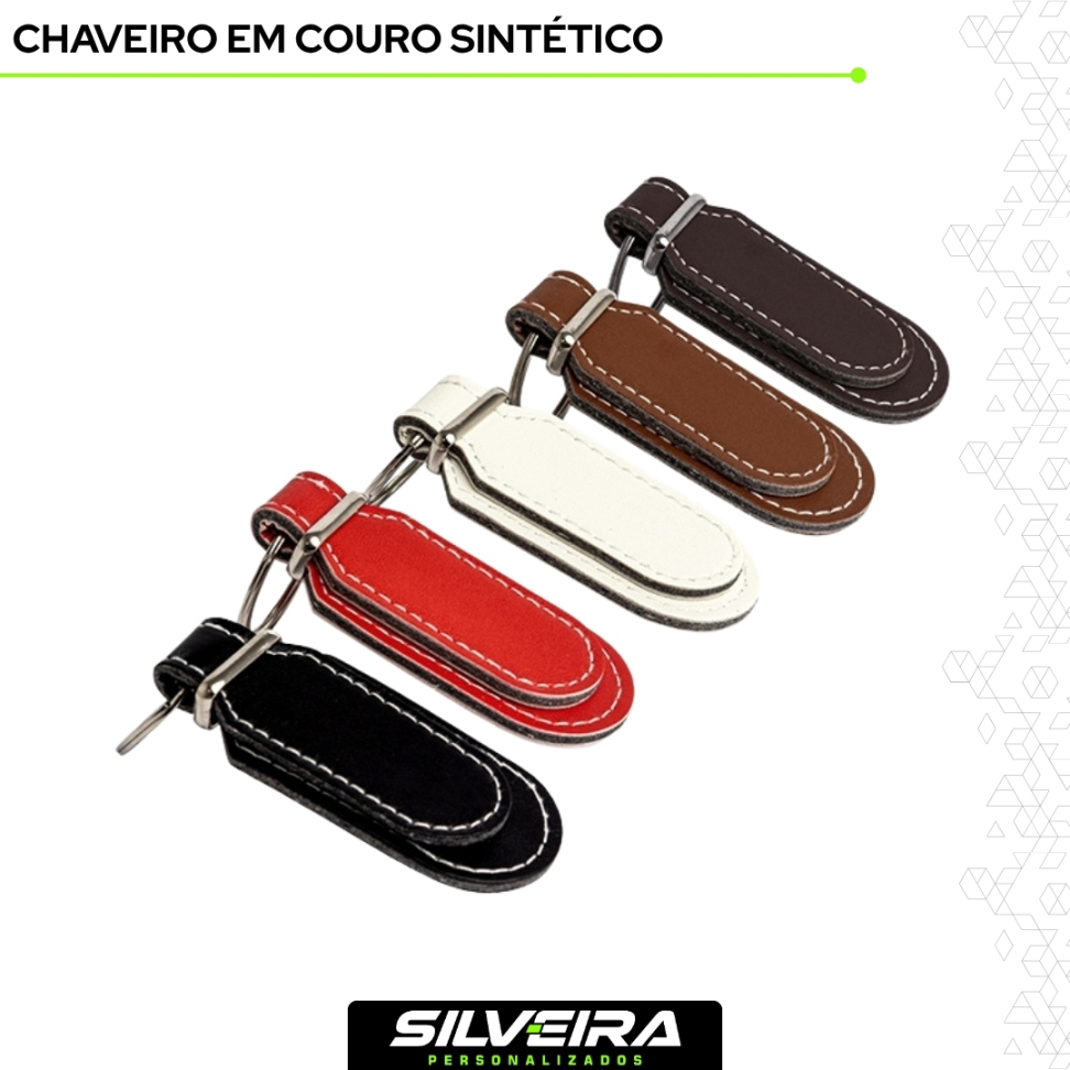 Chaveiro em Couro Sintético - #3