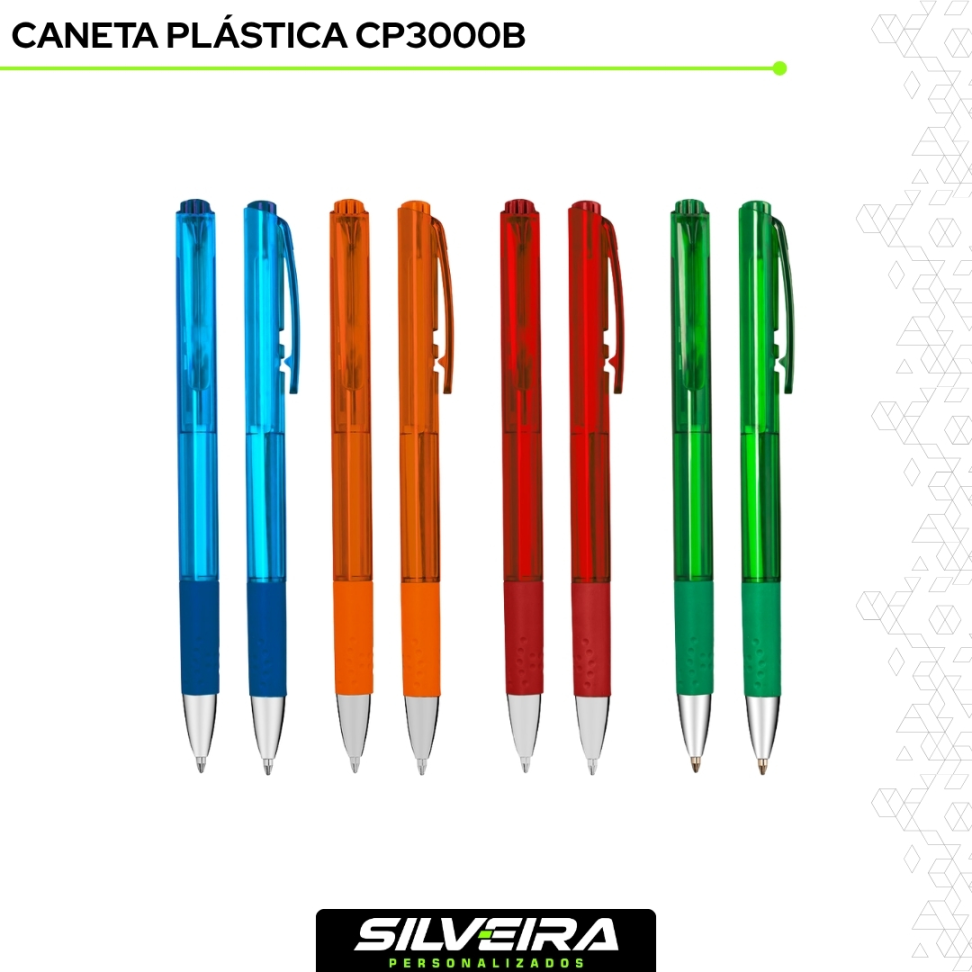 Caneta Plástica CP3000B