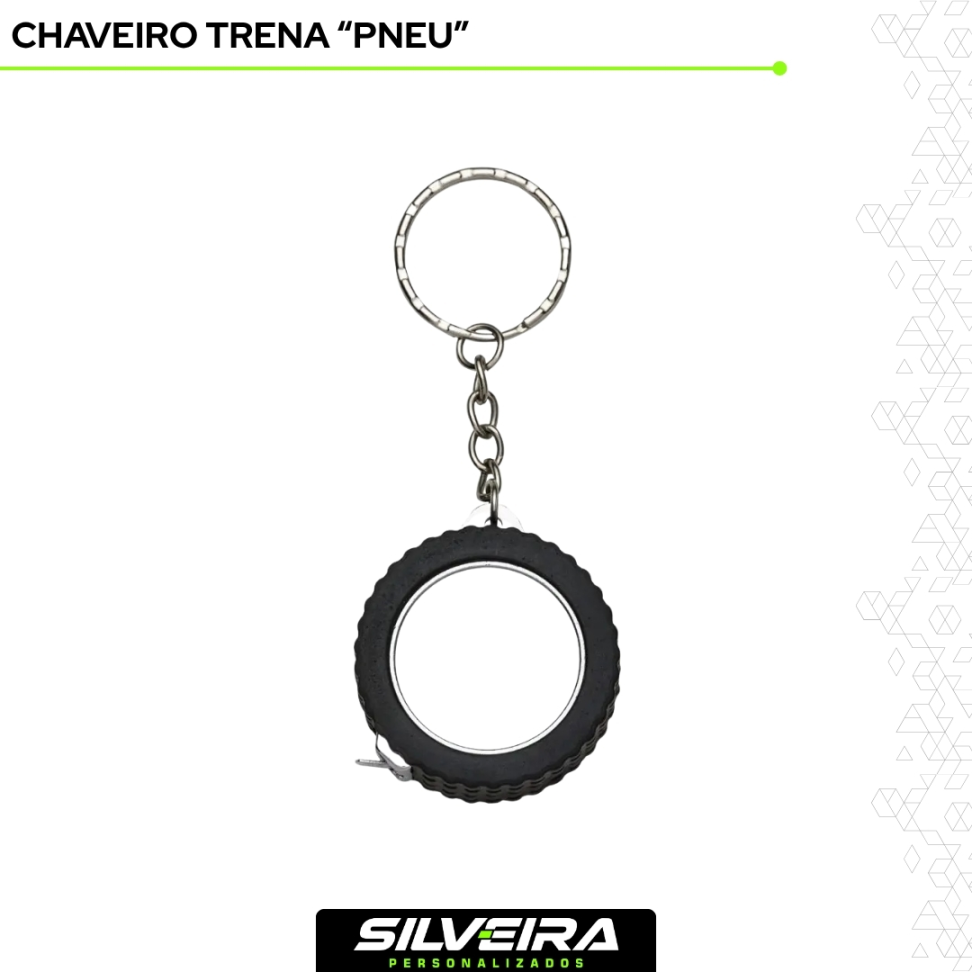 Chaveiro Trena "Pneu"