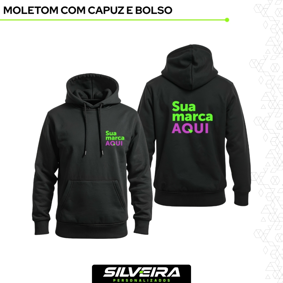 Moletom Canguru com Capuz