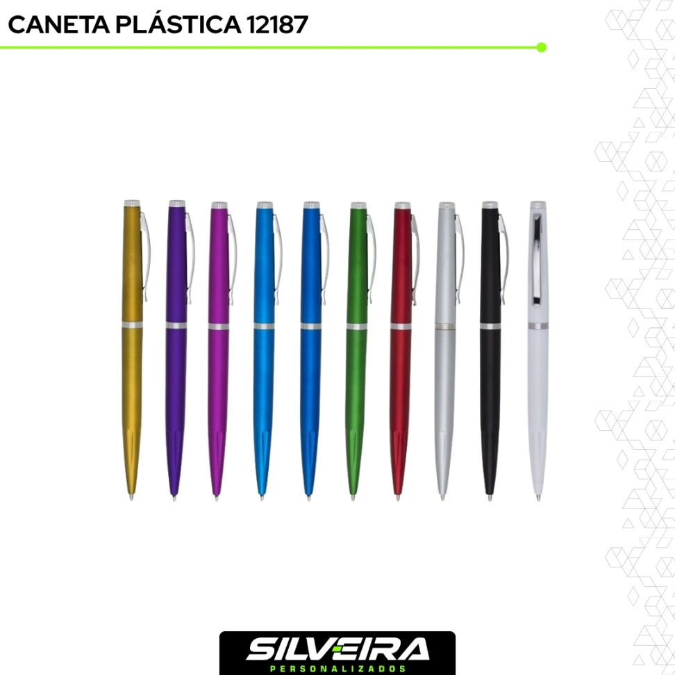 Caneta Plástica 12187