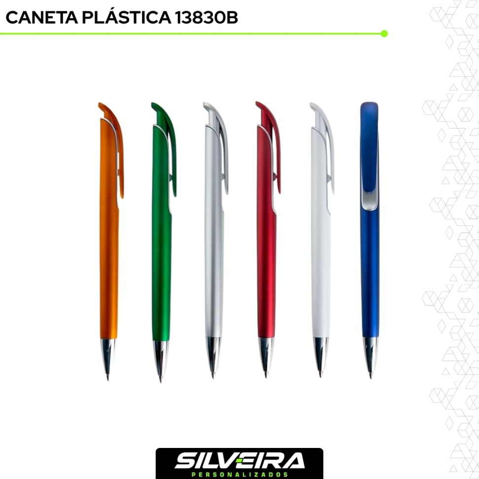 Caneta Plástica 13830B