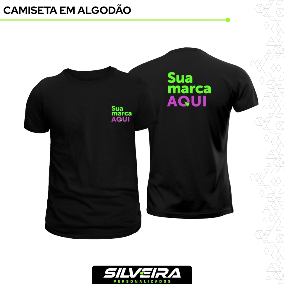 Camiseta em Algodão