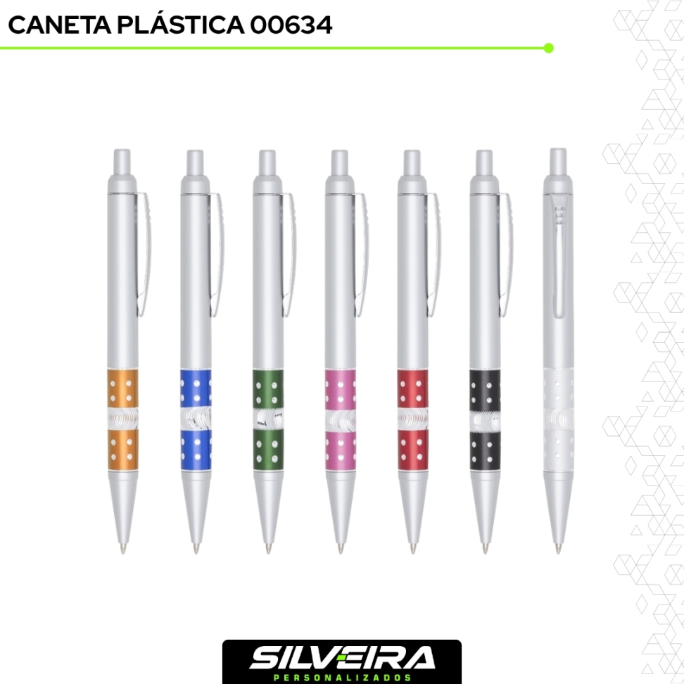 Caneta Plástica 00634