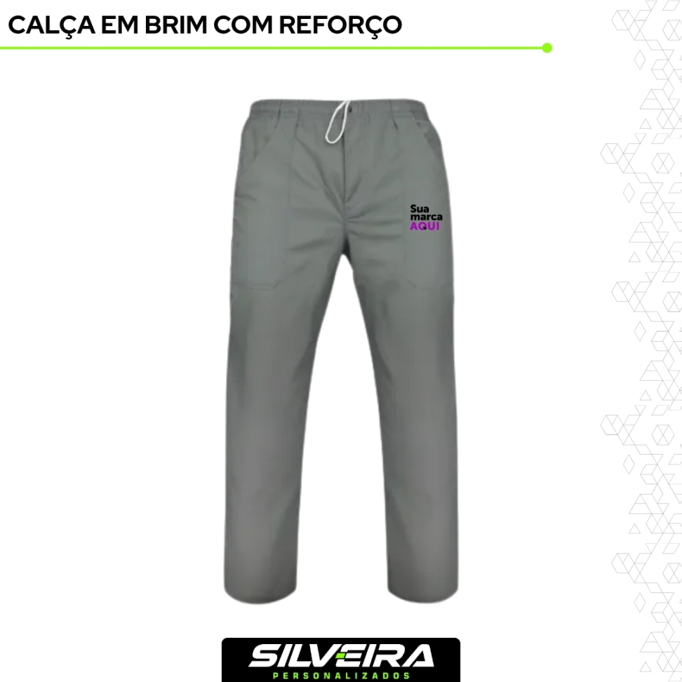 Calça em Brim