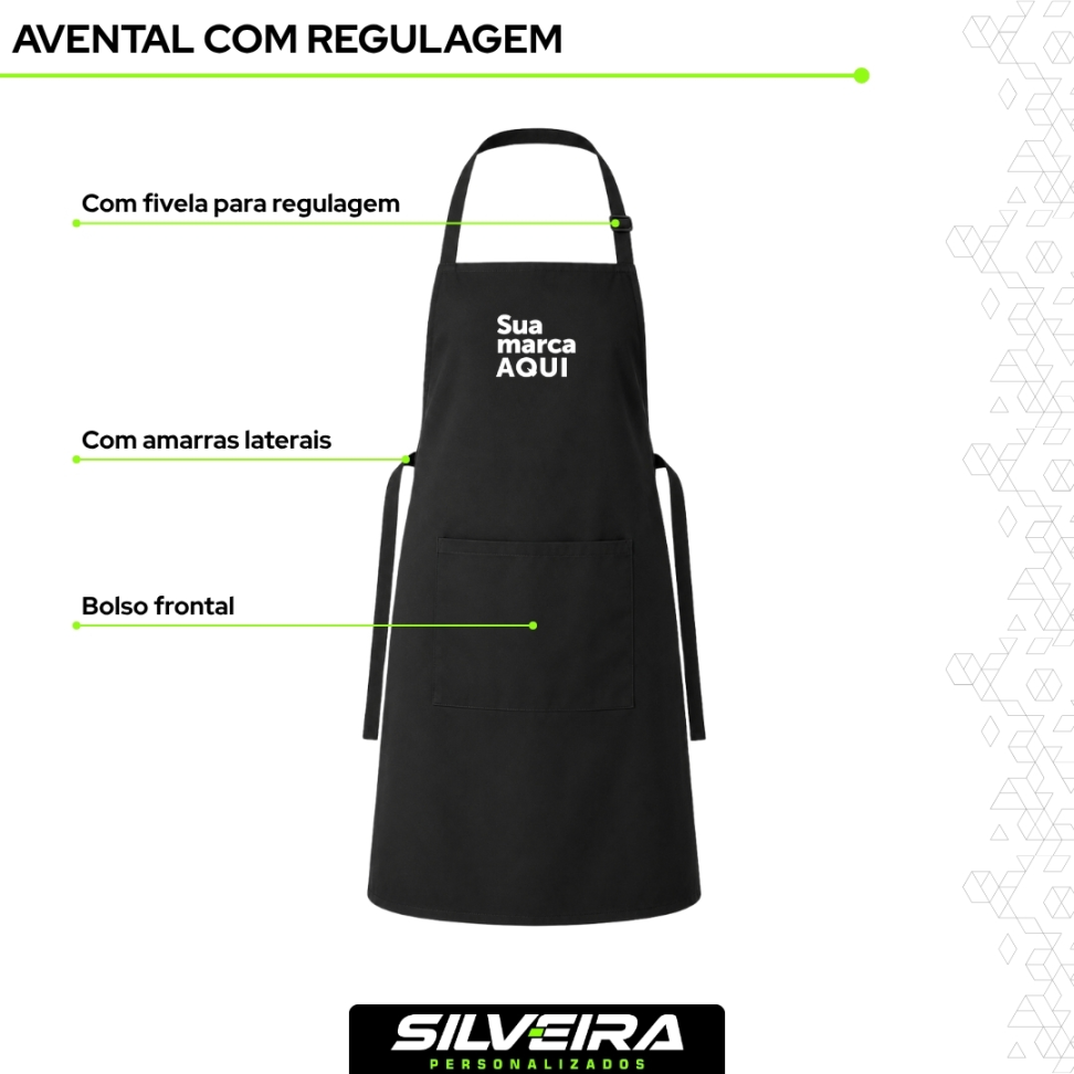 Avental com Regulagem