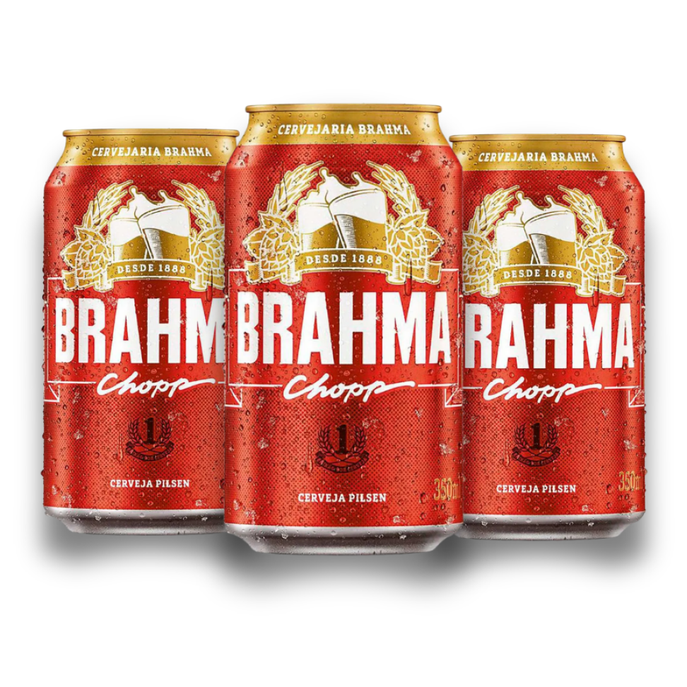 Cerveja Brahma Chopp LT 350ml