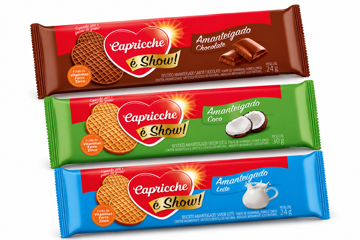 Biscoito Amanteigado Capricche 24g
