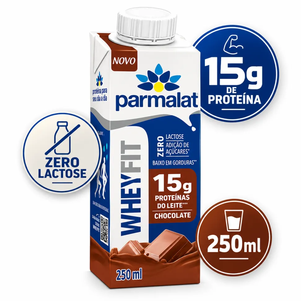 Bebida Protéica Parmalat 15g 250ml