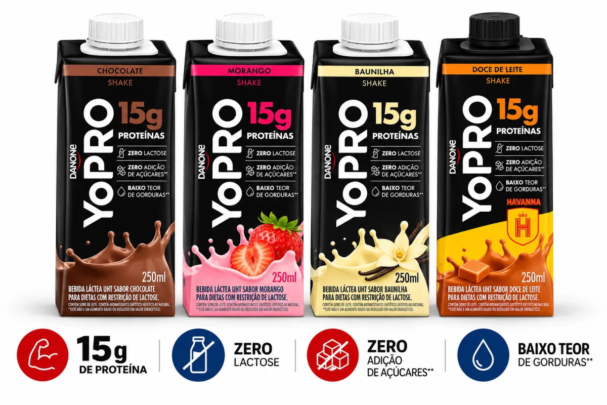 Bebida Protéica YoPro Danone 15g 250ML