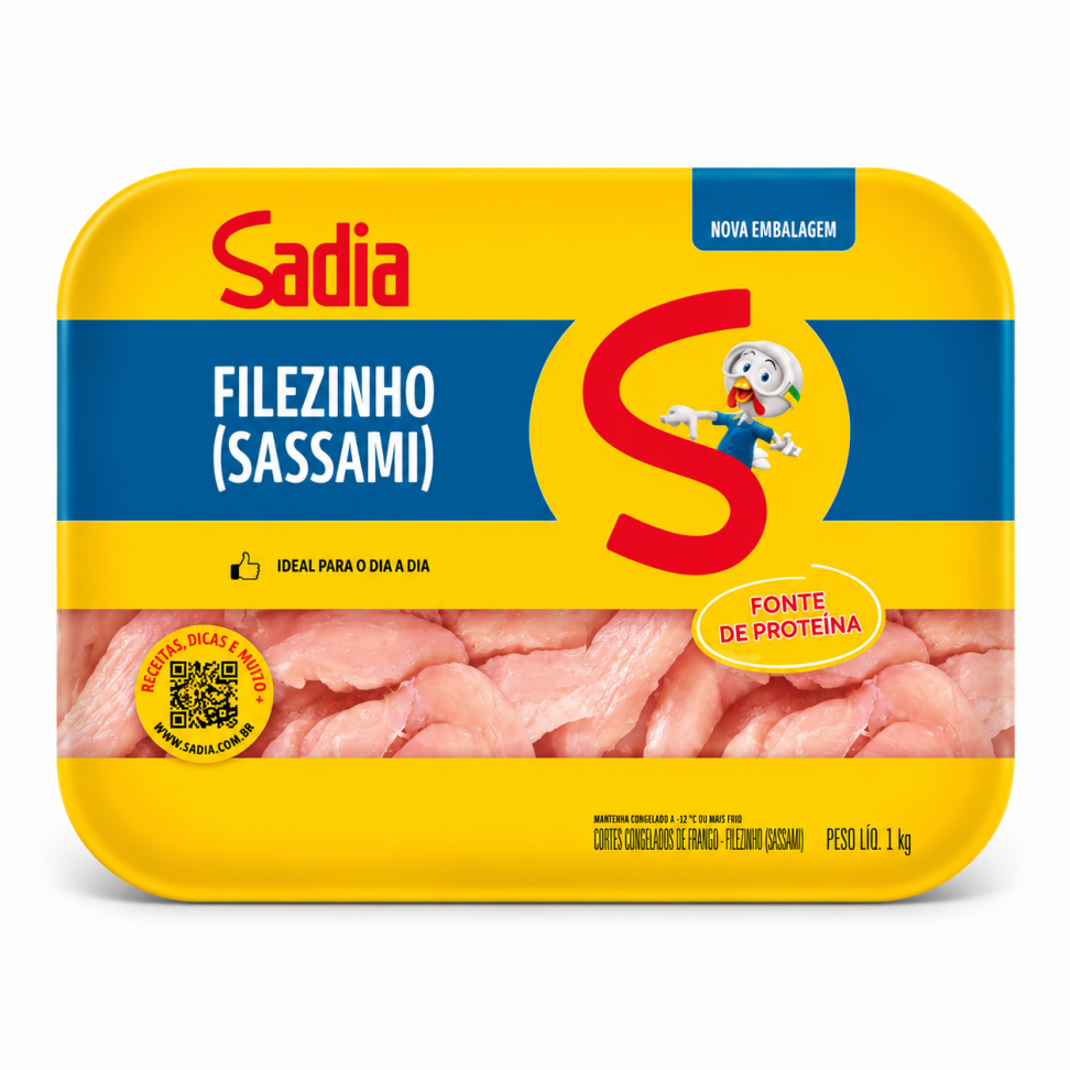 Filezinho de Frango Cong Sadia 1kg