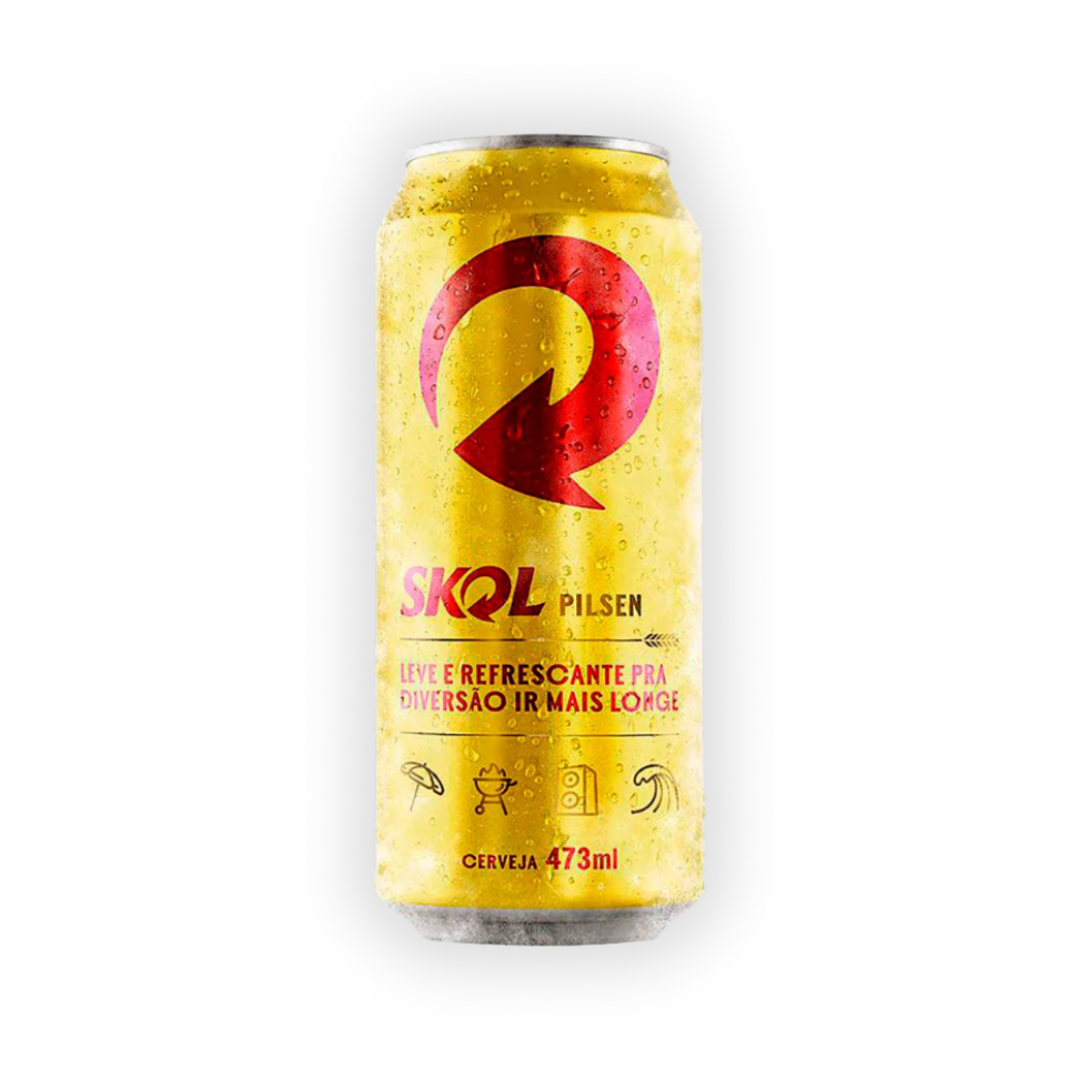 Cerveja Skol Latão 473ml