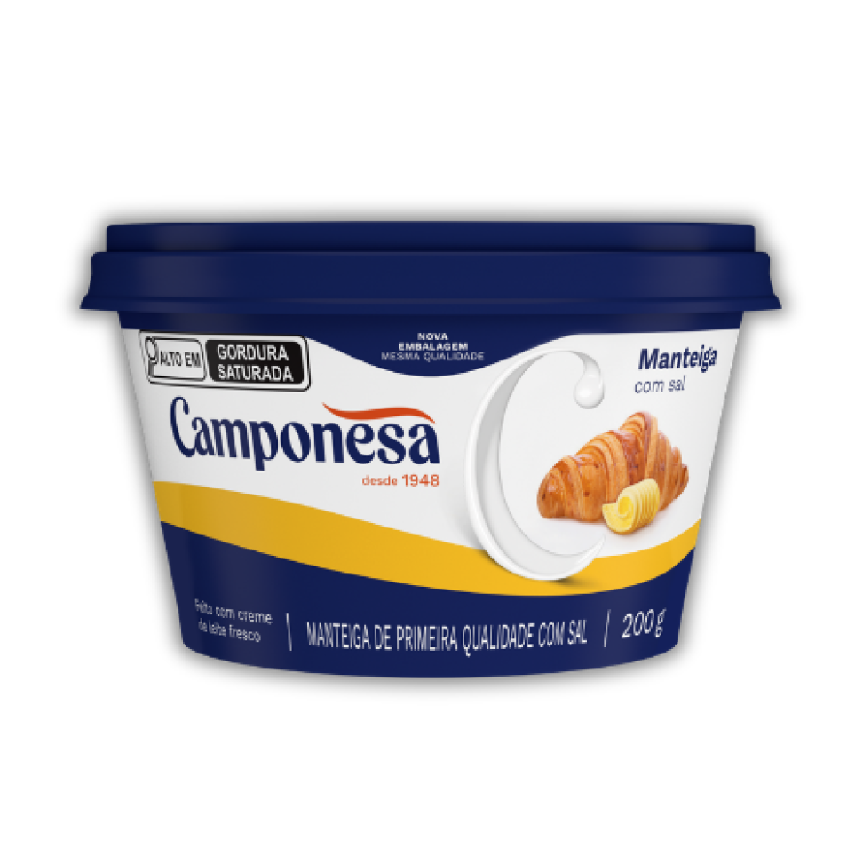 Manteiga Camponesa Pote 200g