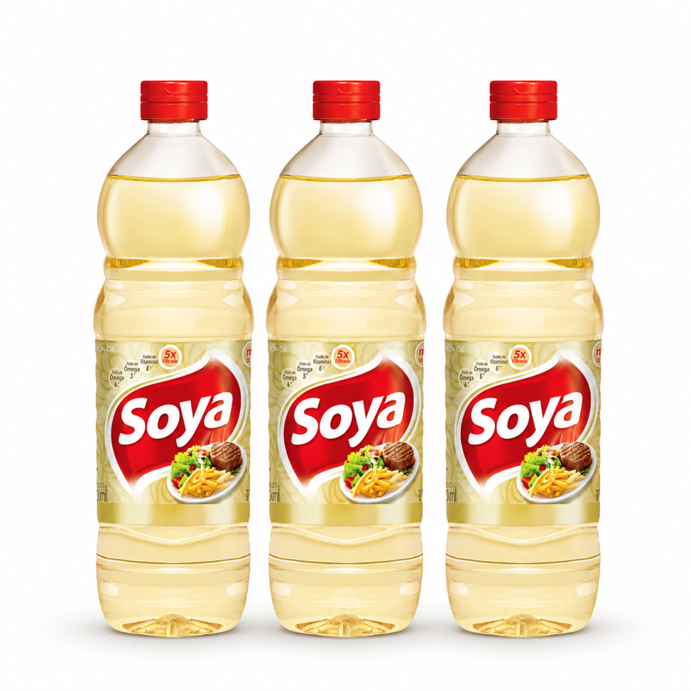 Óleo De Soja Soya 900ml