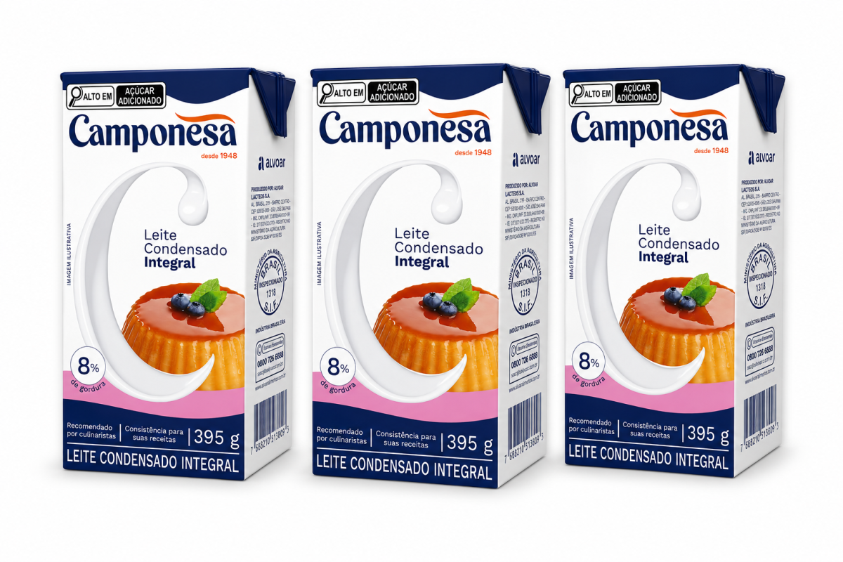 Leite Cond Camponesa Integral TP 395g