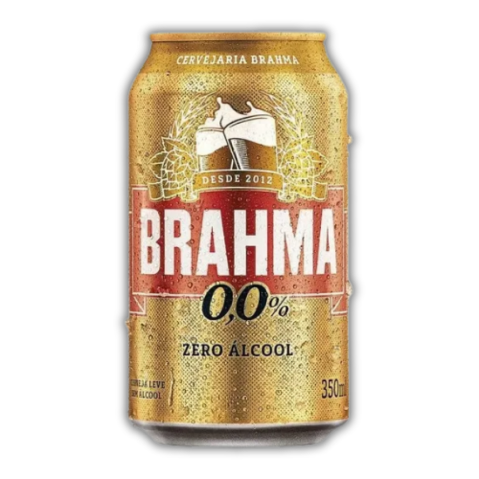 Cerveja Brahma Chopp 0% LT 350ml