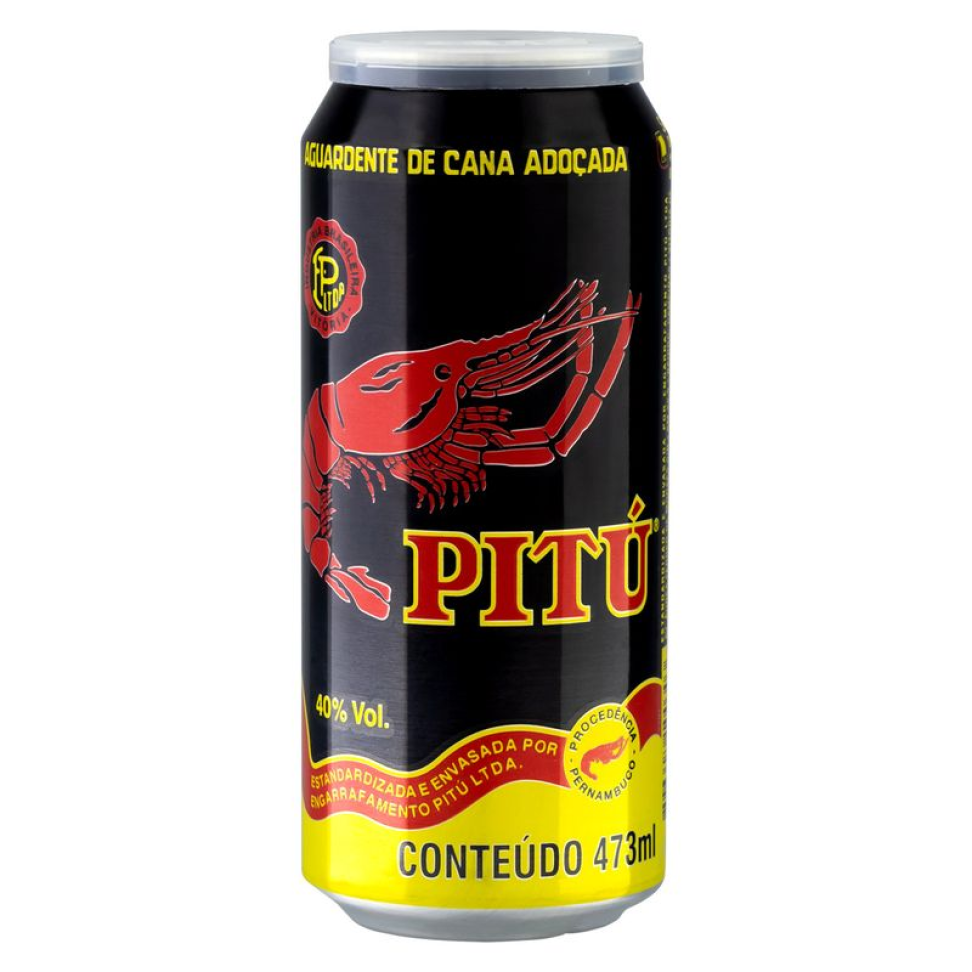 Aguardente Pitú Latão 473ML