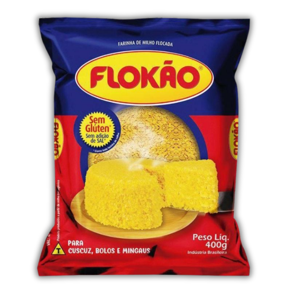 Flocaõ de Milho Flokão 400G