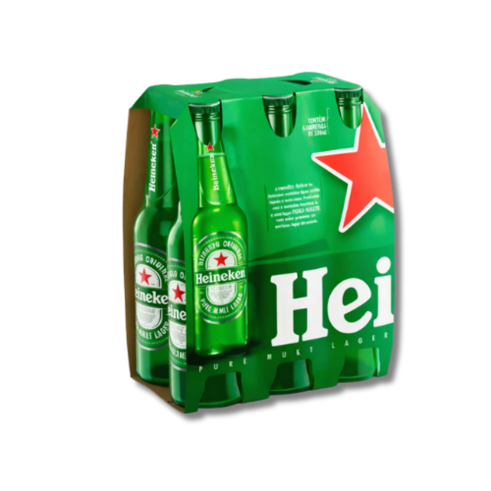 Cerveja Heineken Long Neck 330ml pc/6