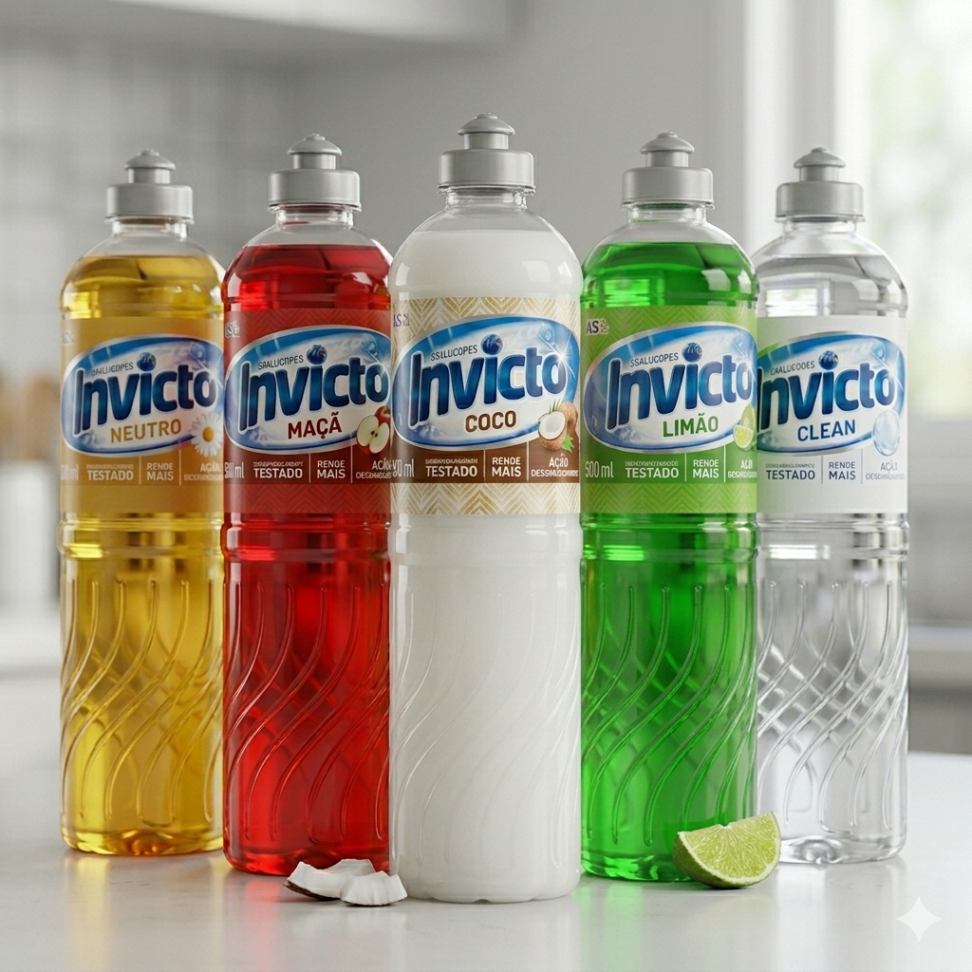 Detegente Líquido Invicto 500ml