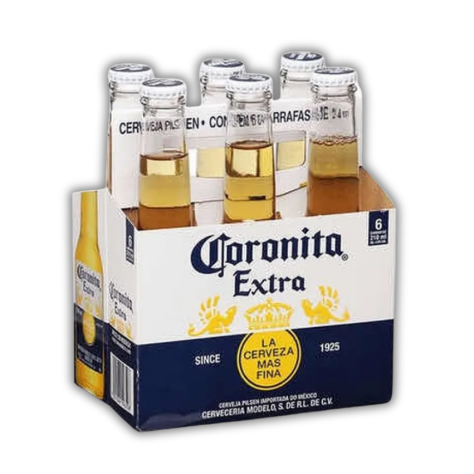 Cerveja Coronita Extra LN 210ml C/6