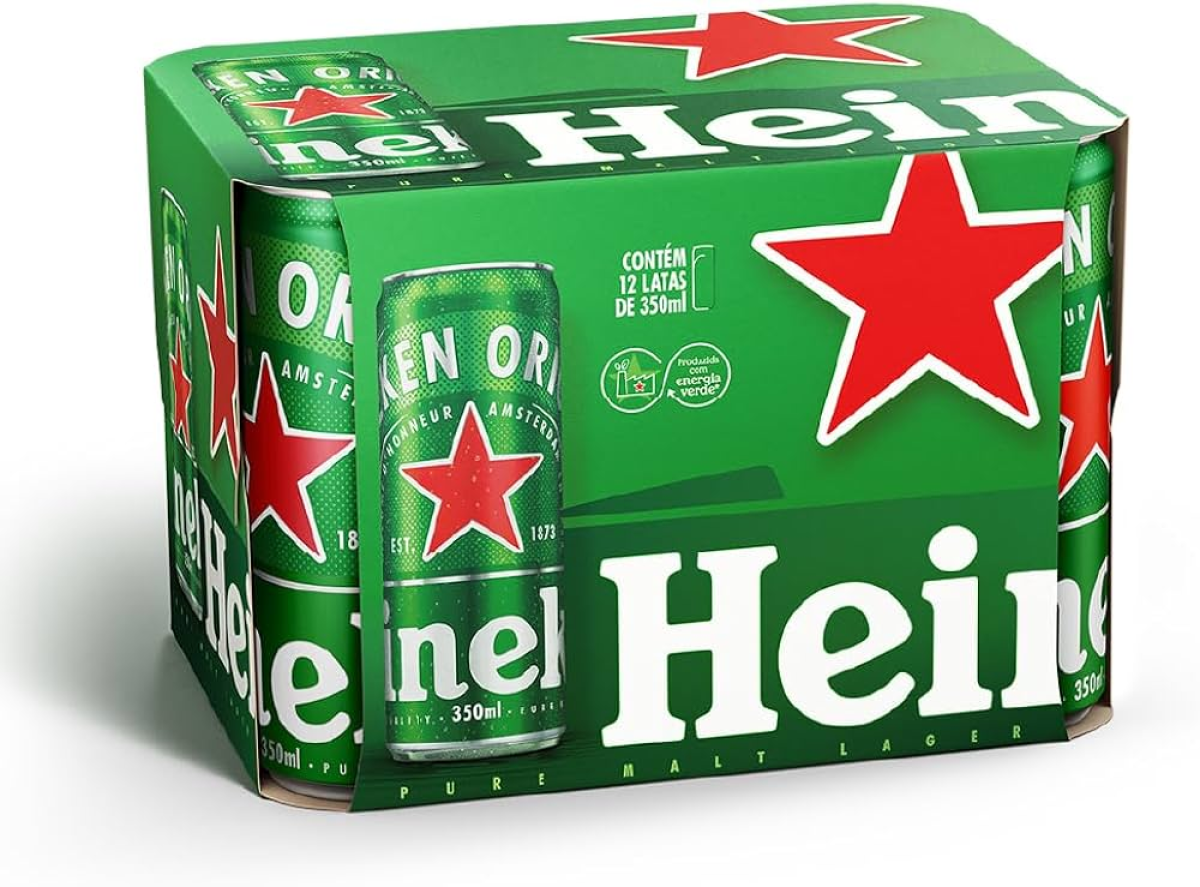 Cerveja Heineken LT Sleek 350ml