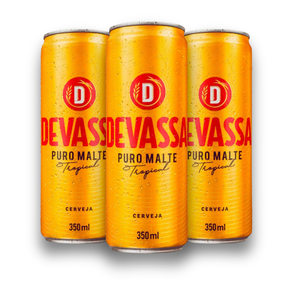 Cerveja Devassa Lager LT 350ml