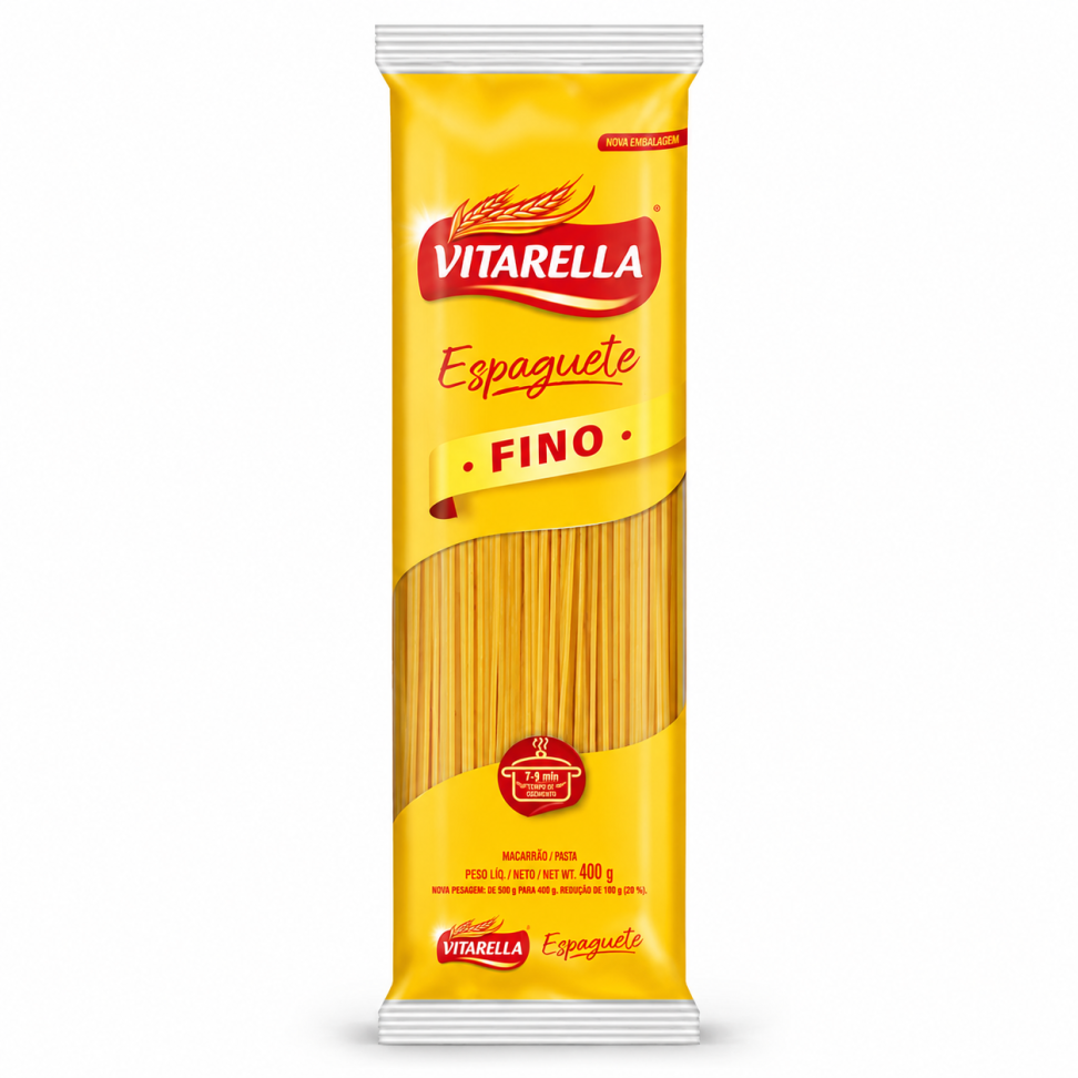 Macarrão Espaguete Fino Vitarella 400g