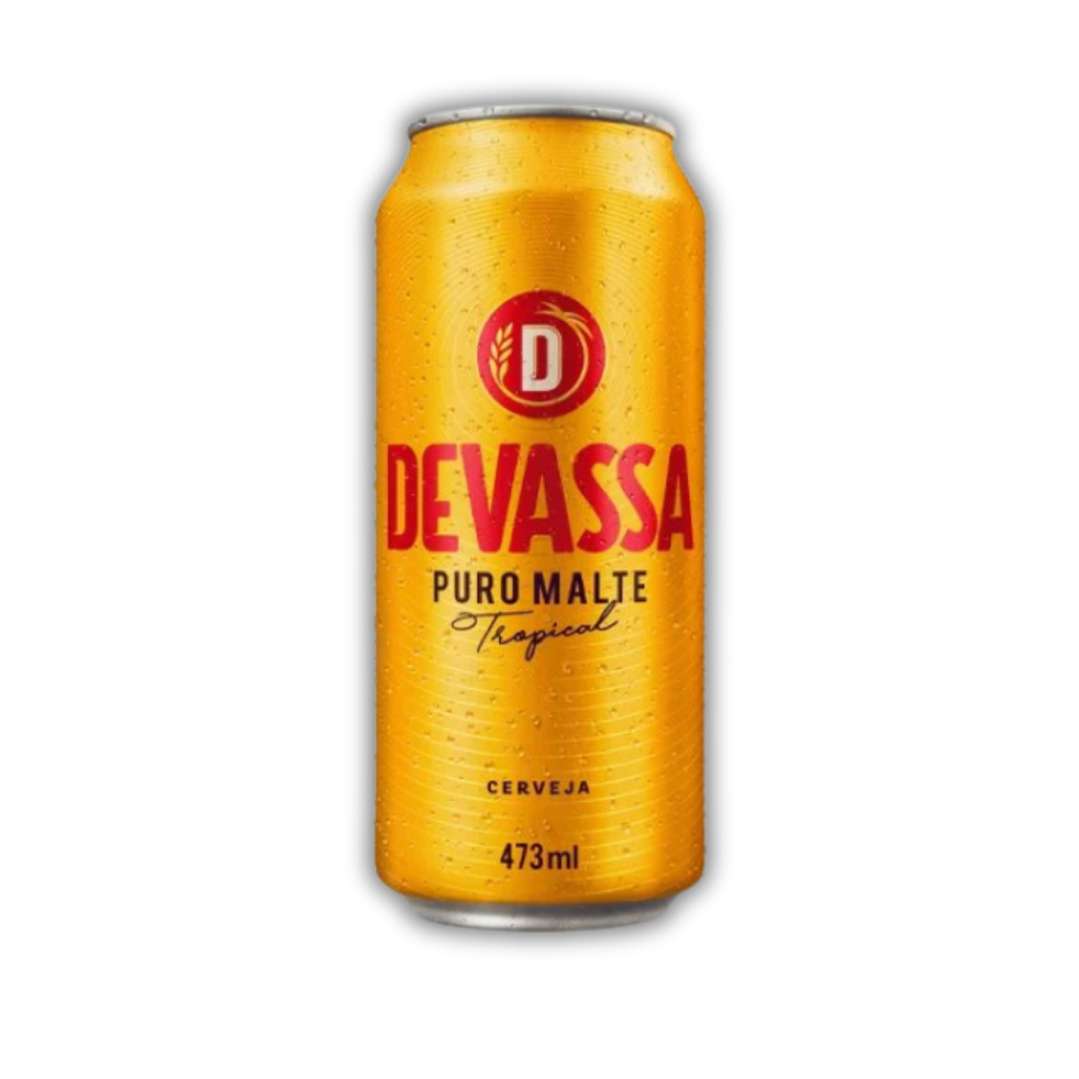 Cerveja Devassa Lager Latão 473ml
