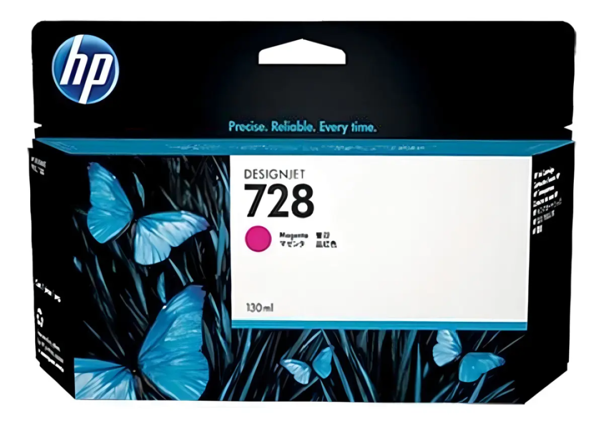 CARTUCHO HP728 MAGENTA F9J58A