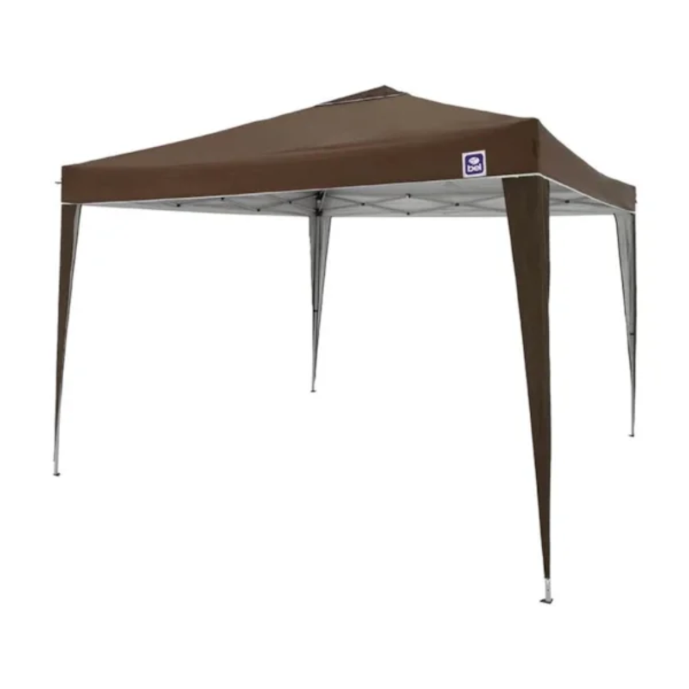 TENDA GAZEBO 3 M X 3 M DOBRAVEL - ALUMINIO - PRETO - #9