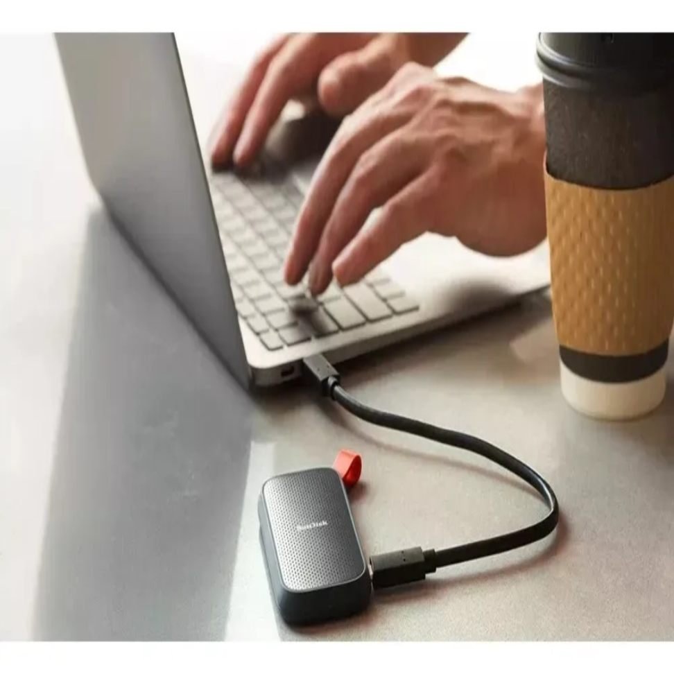 SSD EXTERNO SANDISK PORTABLE 1TB USB C NEGRO 3.2 G - #4