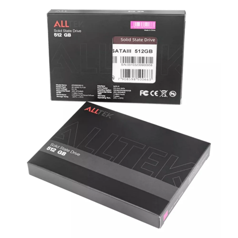 SSD ALLTEK 512GB SATA III