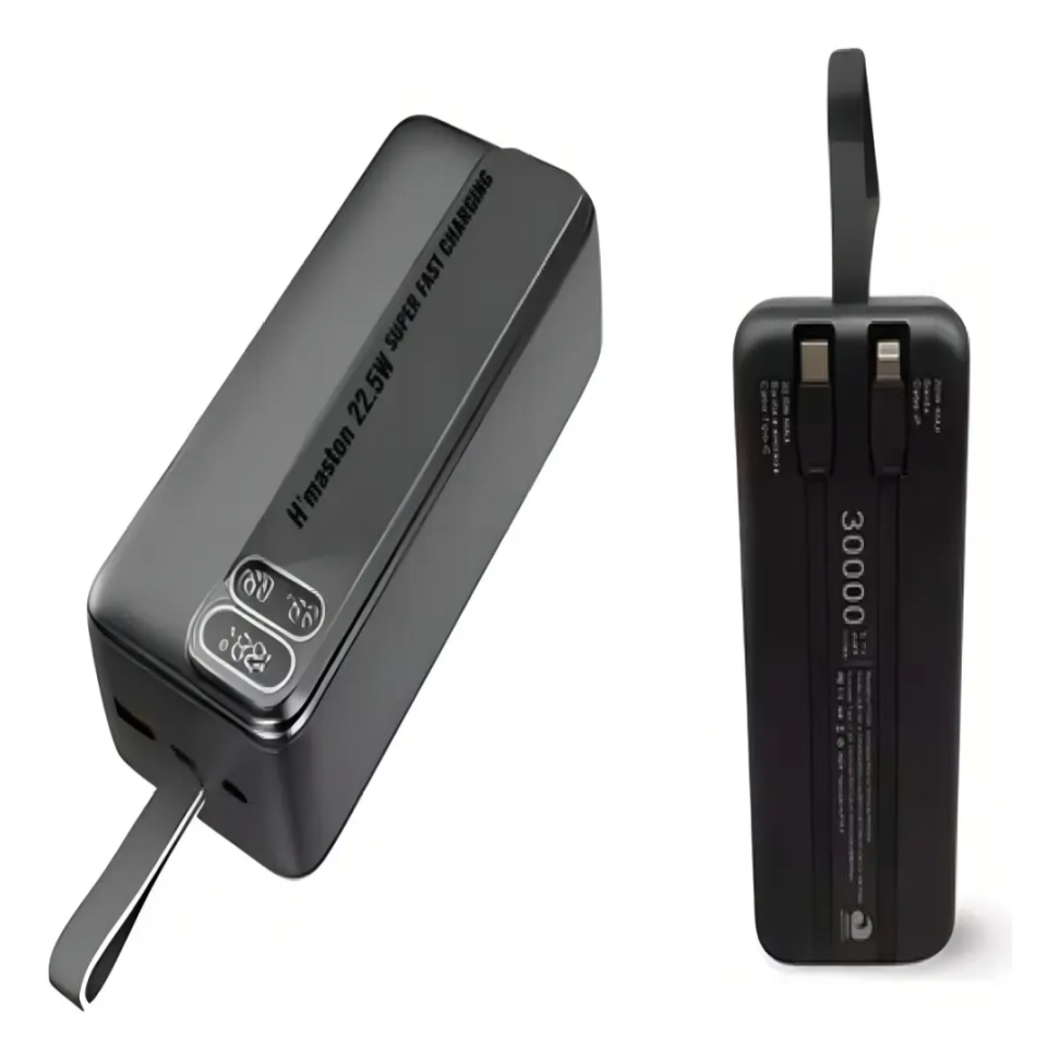 CARREGADOR PÓRTATIL 30000MAH YD34