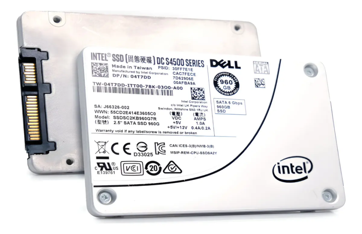 SSD DELL 960GB, 4T7DD, 2.5, SATA, 6GBPS