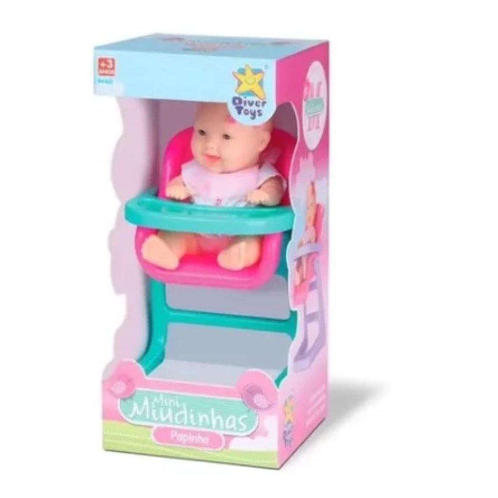 BONECA COLECAO MINI MIUDINHAS PAPINHA