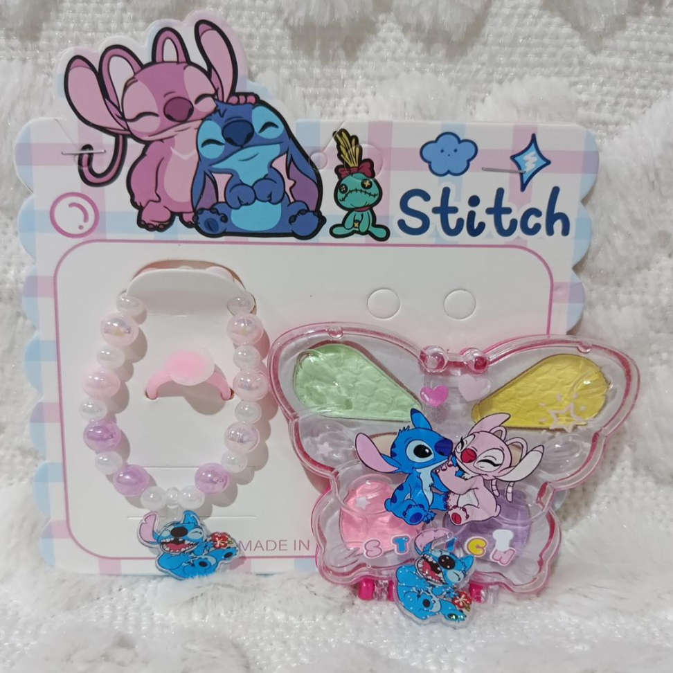 23,90KIT PULSEIRA + MAQUIAGEM STITCH