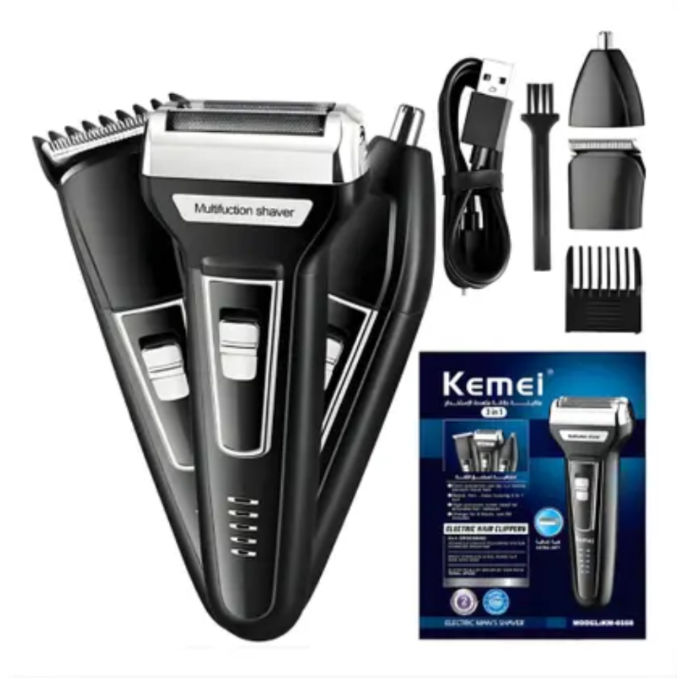 MAQUINA DE CORTAR CABELO KEMEI KM-6776