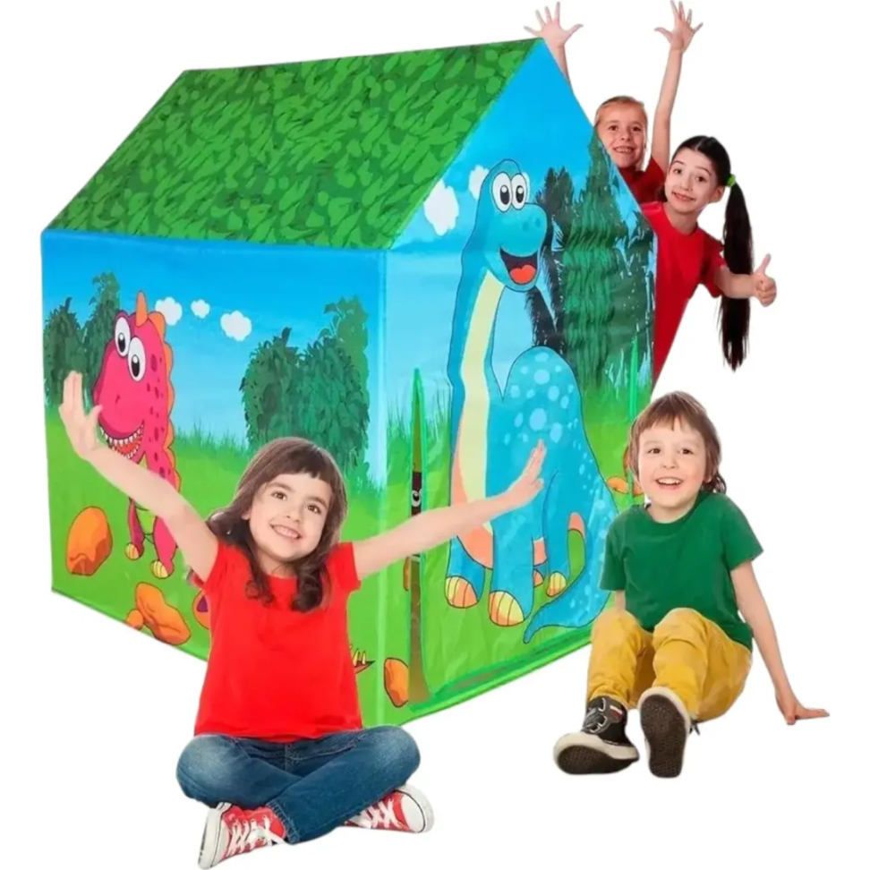 BARRAC CASA DOBRAVEL DINOSSAURO 102X95X72CM NA CAIXA