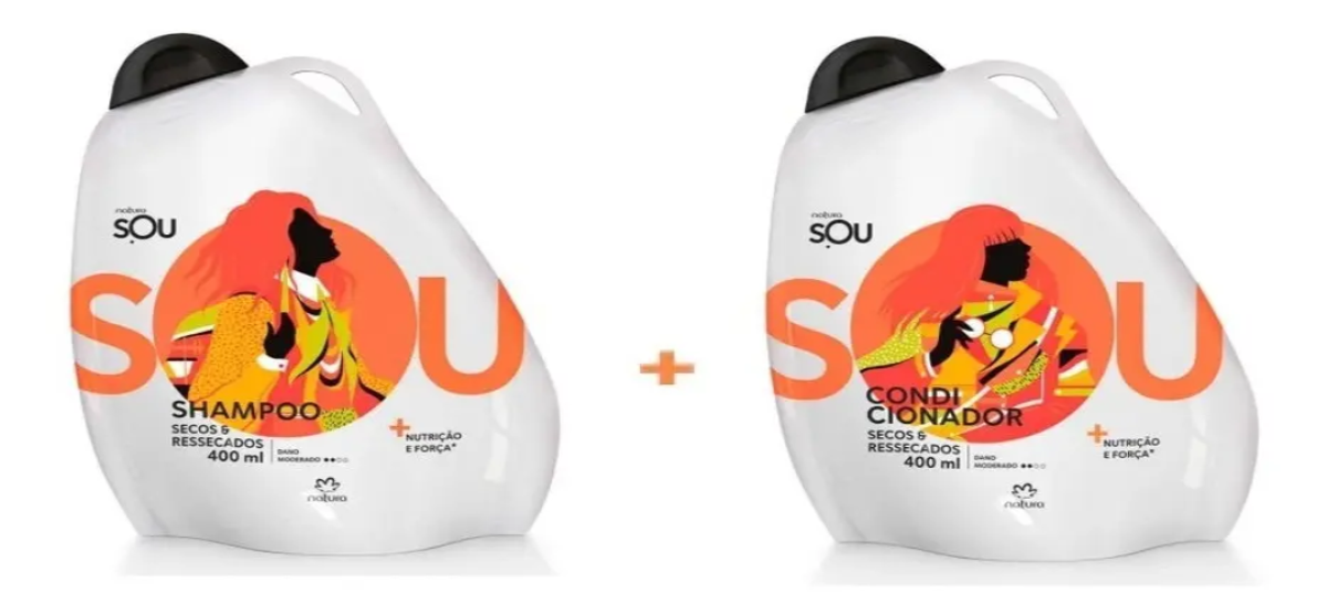SHAMPOO NATURA SOU CABELOS SECO 400ML
