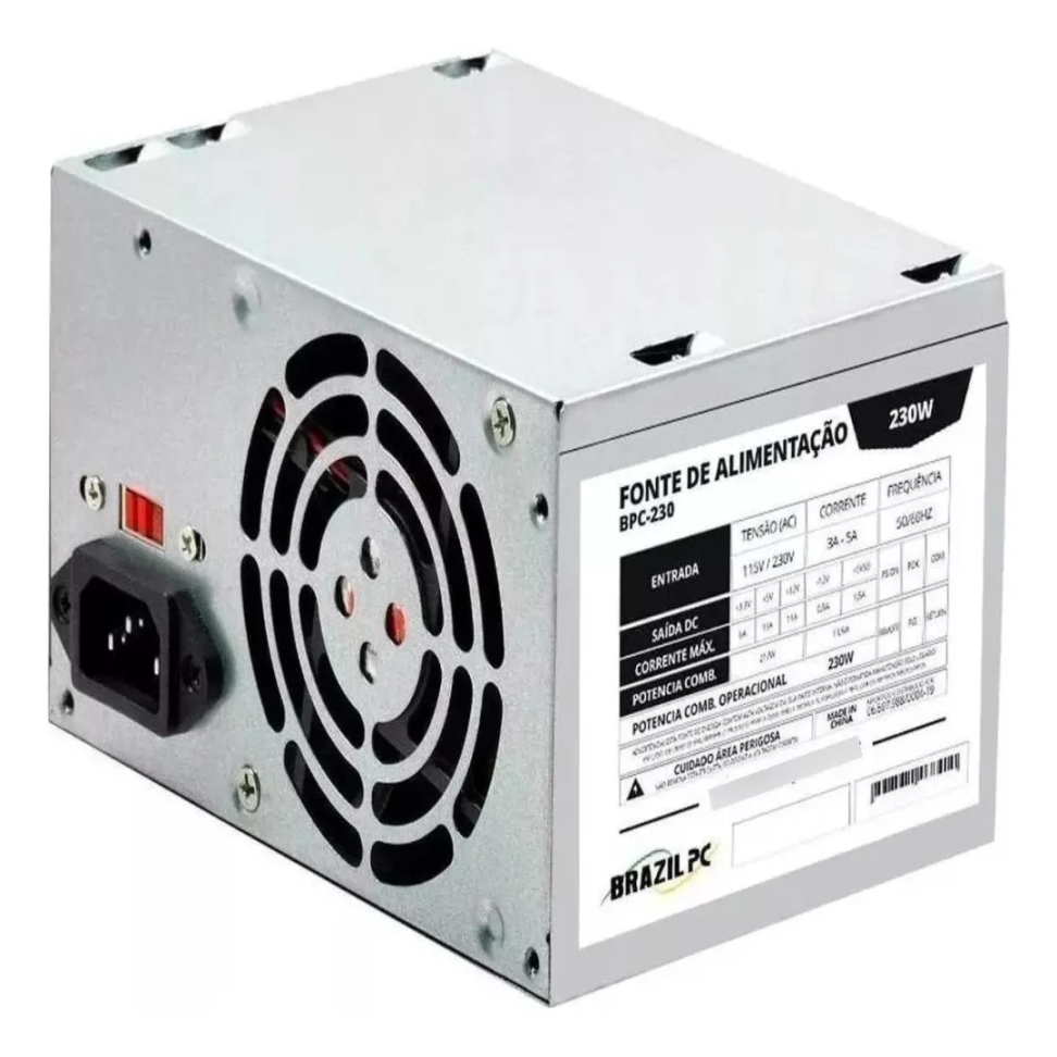FONTE PC ATX 200/230W MULTILASE/VXPRO/TRONOS/BRA - #3