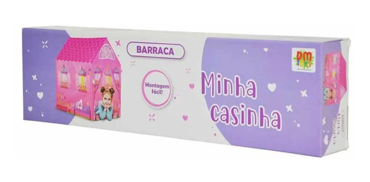BARRACA DOBRAVEL MINHA CASINHA 102X95X72CM NA CAIX