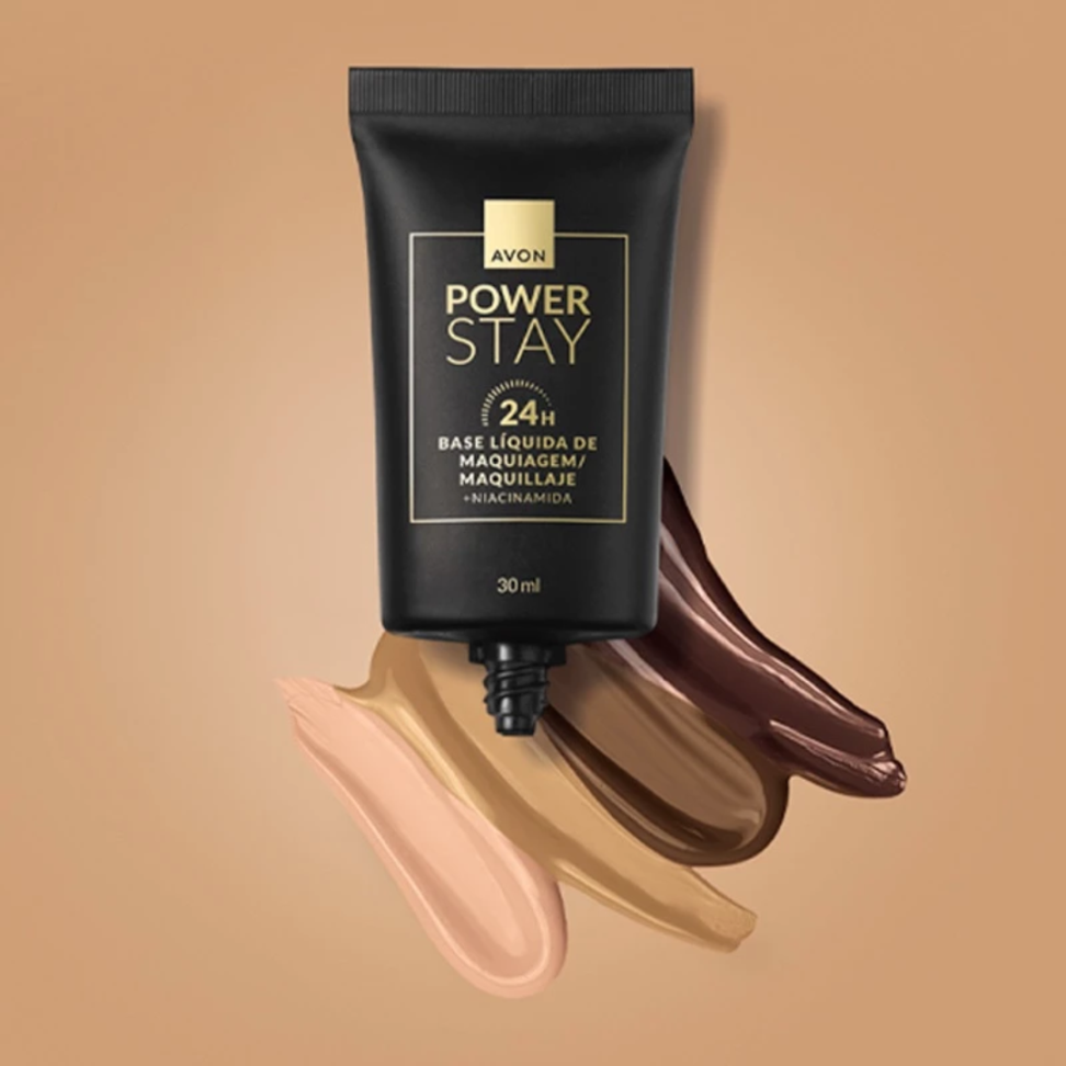AVON BASE LIQUIDA 24HRS POWER STAY 30ML