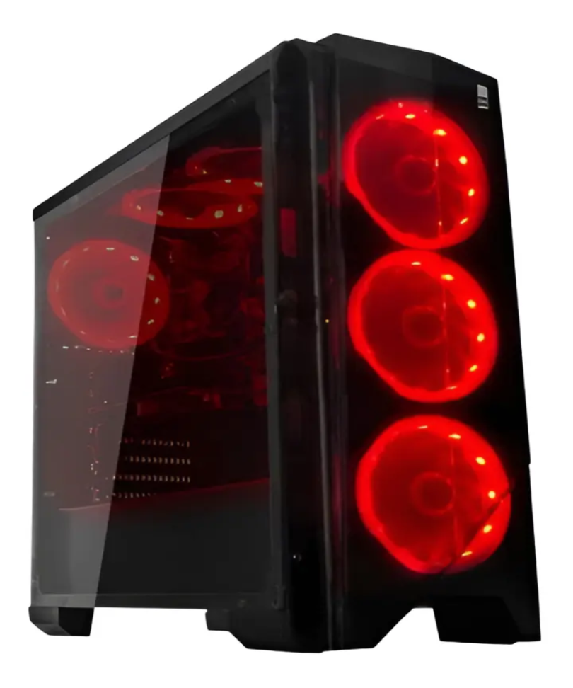 GABINETE BRX GAMER B13 USB 3.0 LATERAL S/FANS RGB