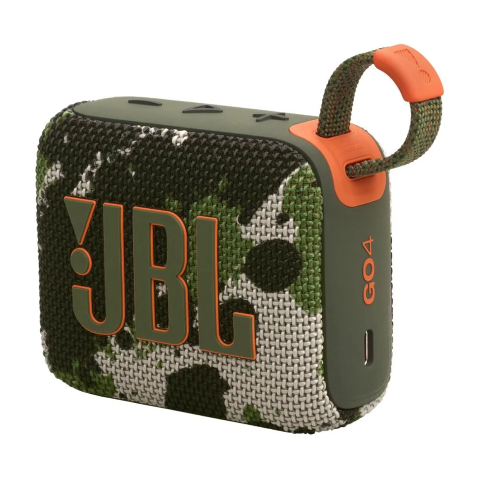 CAIXA SOM JBL GO 4 BLACK/RED/CAMUFLADA PRIME