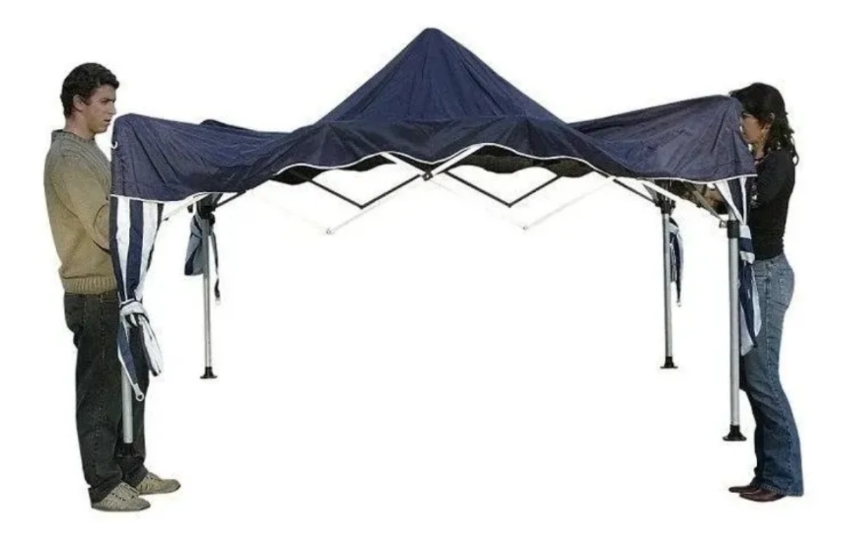 TENDA GAZEBO DOBRAVEL 3,0XX3,0X2,50M ACO E POL