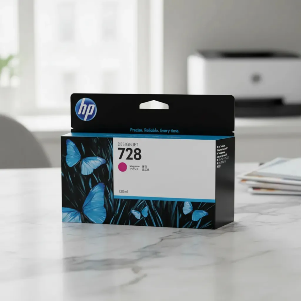 CARTUCHO HP728 MAGENTA F9J58A